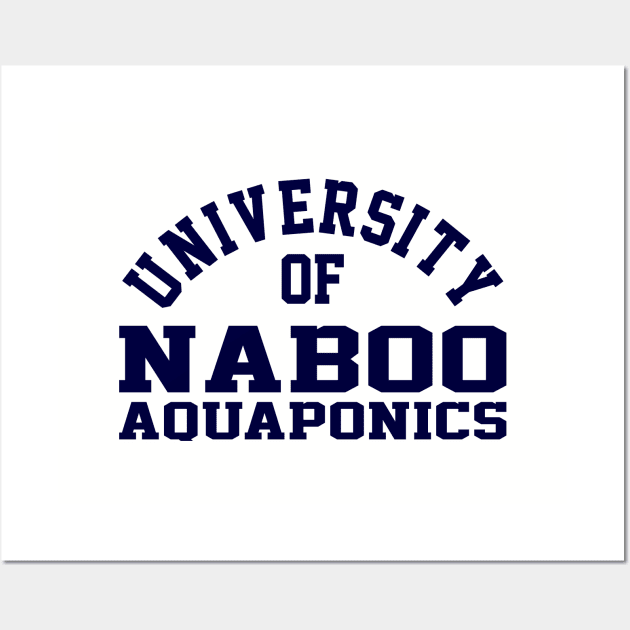 University of Naboo Aquaponics Wall Art by DrPeper